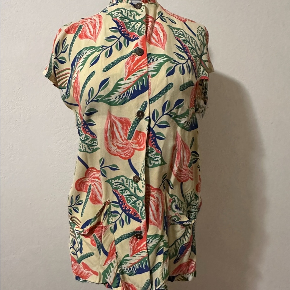 Vintage Authentic Hawaiian Shirt-Women’s